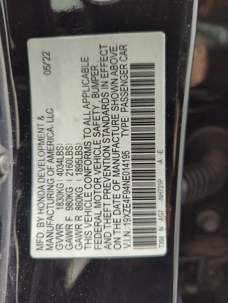 Used 2022 Honda Insight Touring image 25