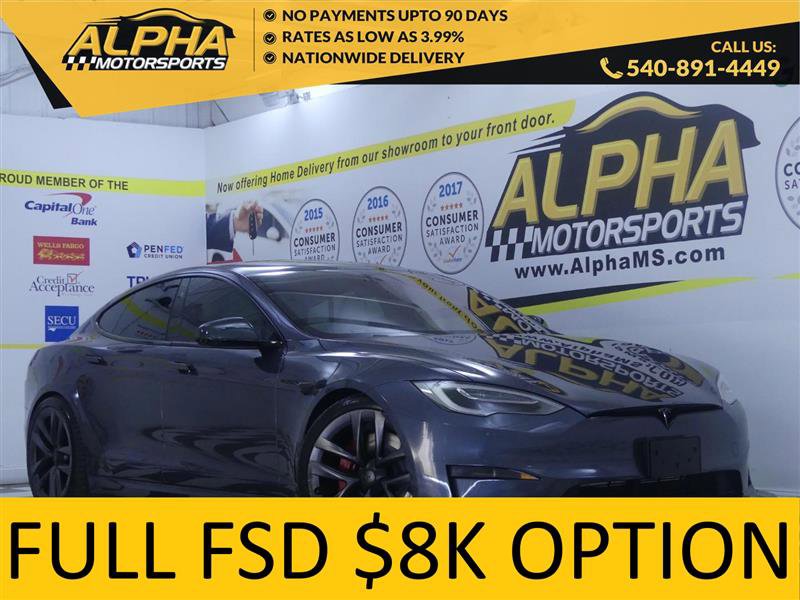 Used 2022 Tesla Model S Plaid AWD/4WD image 1