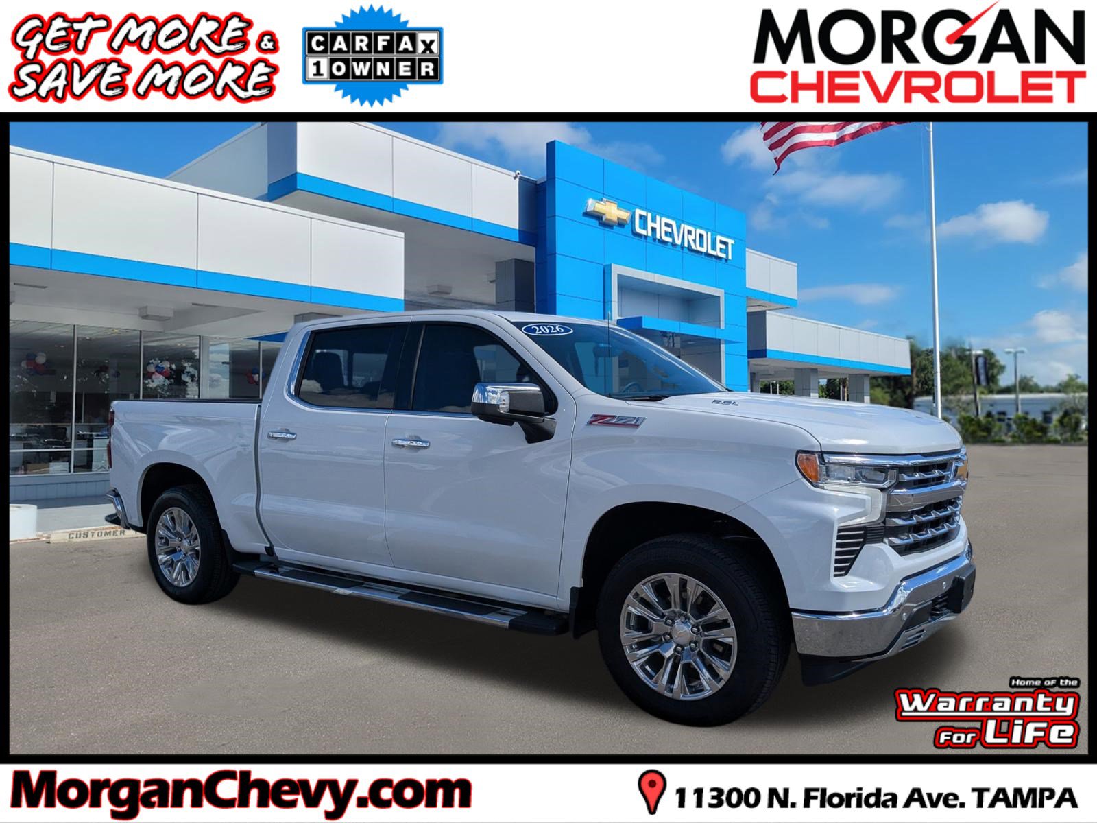 Used 2026 Chevrolet Silverado 1500 LTZ w/ LTZ Premium Texas Edition