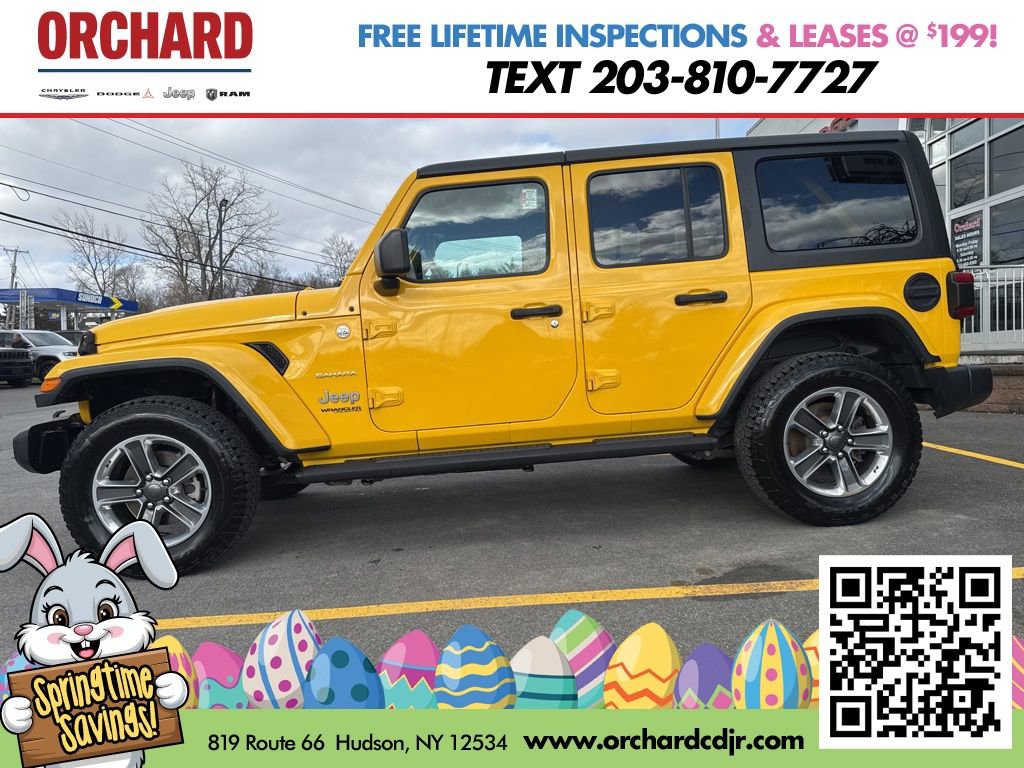 Used 2019 Jeep Wrangler Unlimited Sahara w/ Dual Top Group AWD/4WD image 6