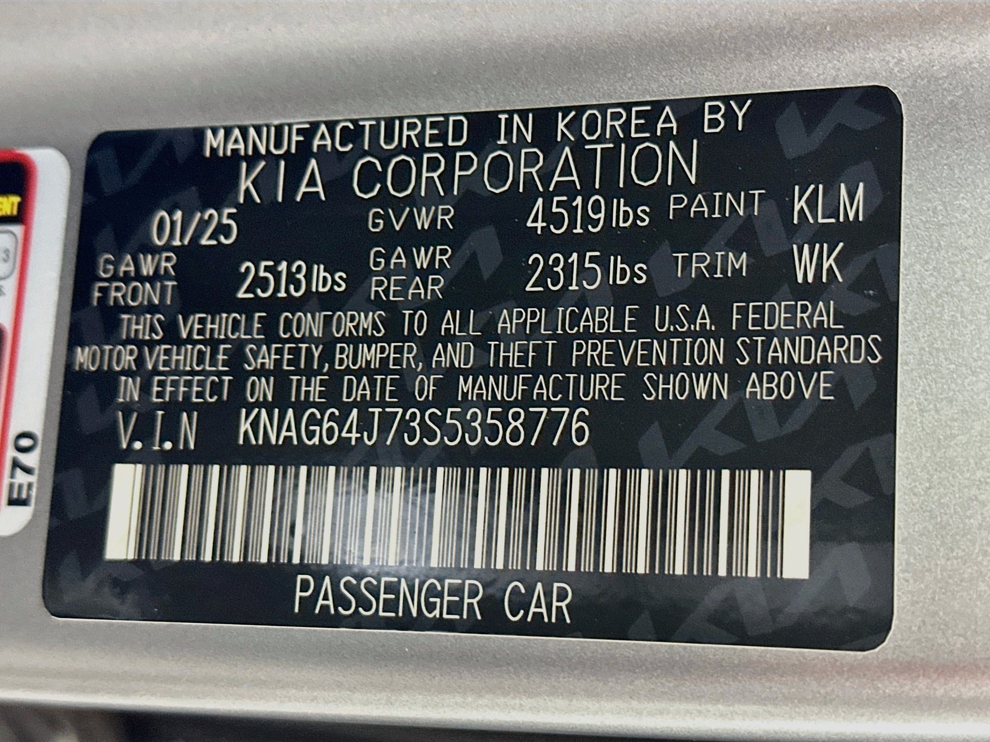 Used 2025 Kia K5 GT-Line w/ GT-Line Premium Package AWD/4WD image 37
