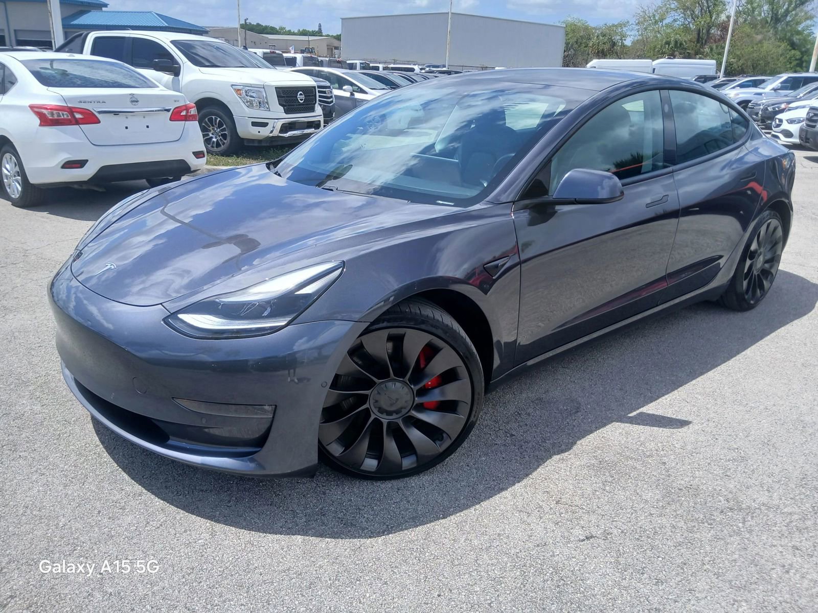 Used 2021 Tesla Model 3 Performance AWD/4WD image 2