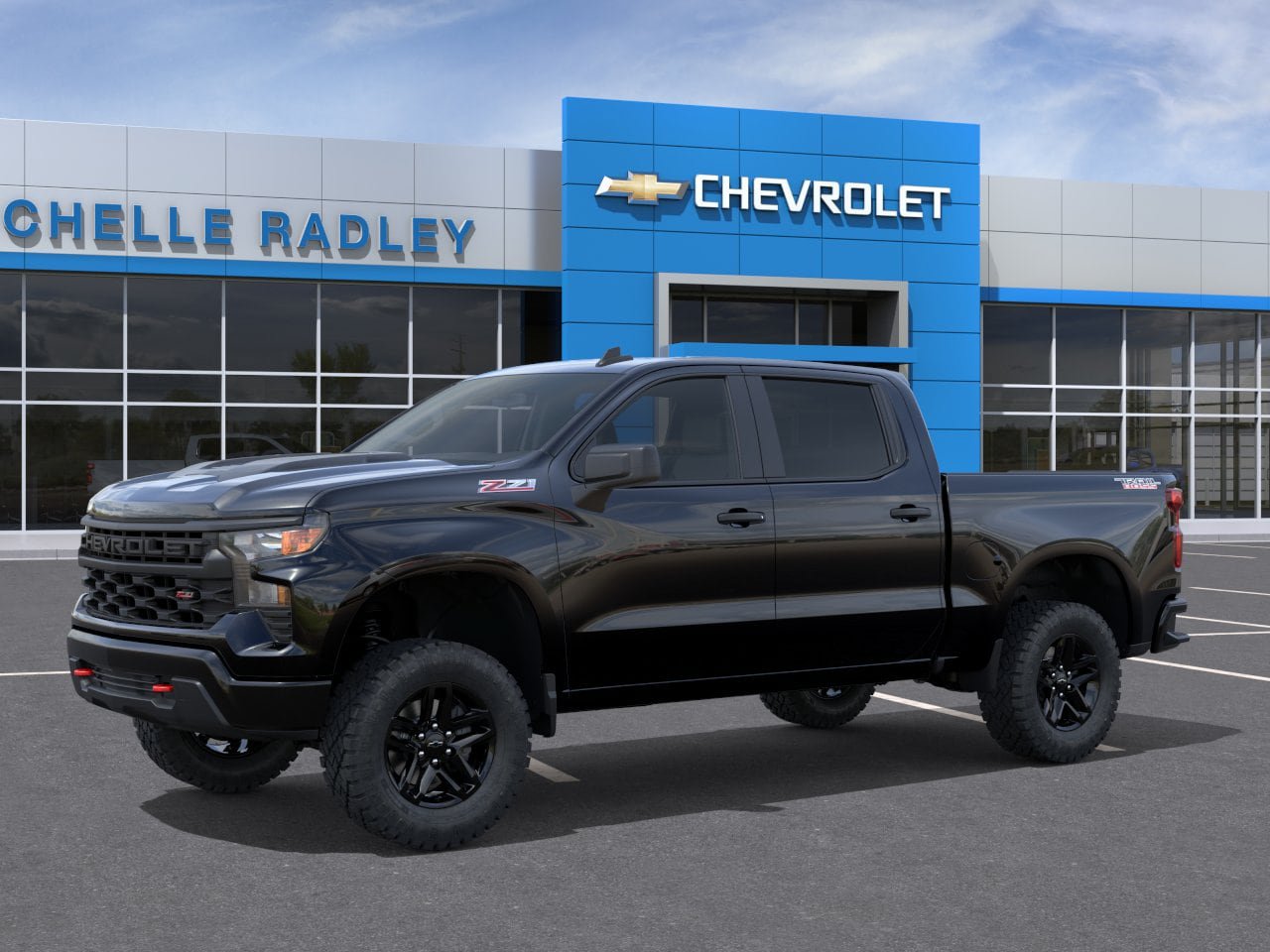 New 2026 Chevrolet Silverado 1500 Custom Trail Boss w/ LPO, Dark Essentials Package AWD/4WD image 2