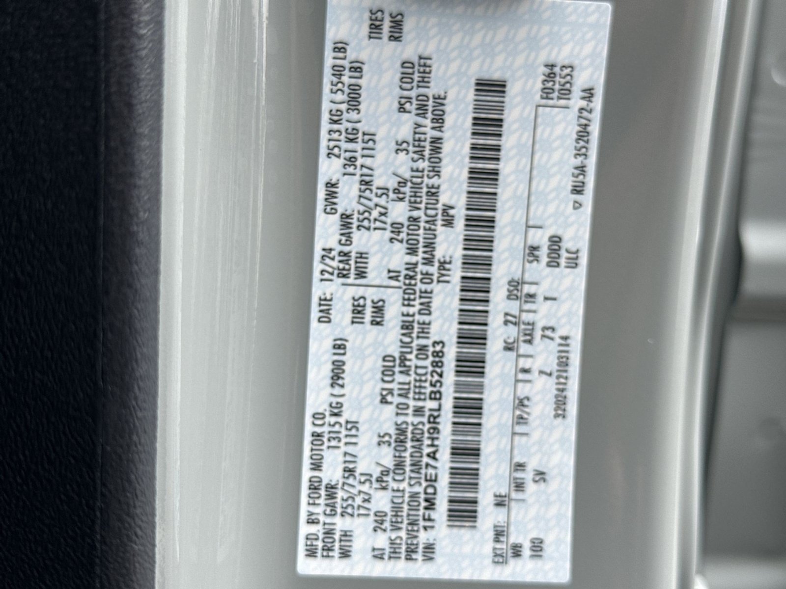 Certified 2024 Ford Bronco Big Bend AWD/4WD image 36