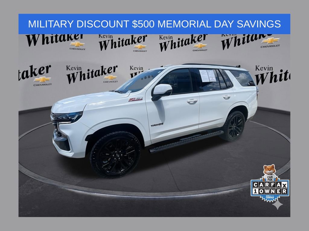 Certified 2023 Chevrolet Tahoe Z71 w/ Luxury Package AWD/4WD image 1