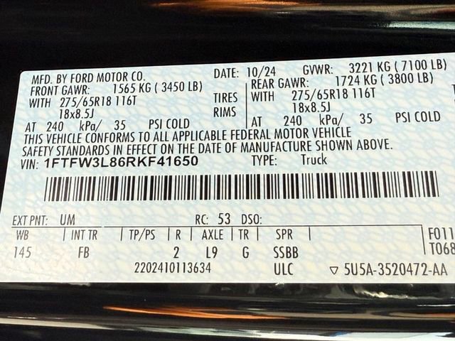 Used 2024 Ford F150 XLT w/ Equipment Group 302A MID image 28