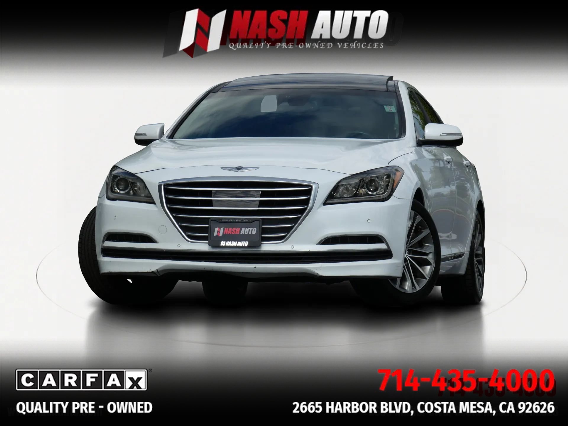 Used 2015 Hyundai Genesis 3.8 w/ Option Group 03