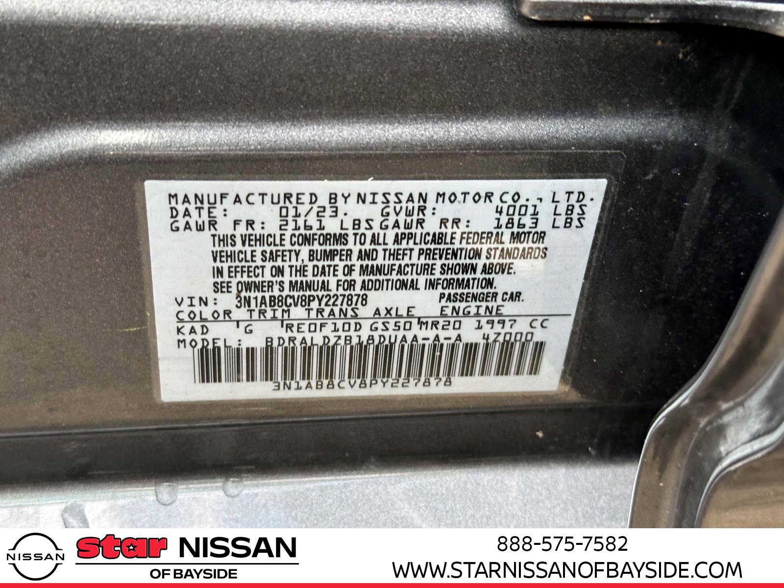 Certified 2023 Nissan Sentra SV w/ All-Weather Package image 16