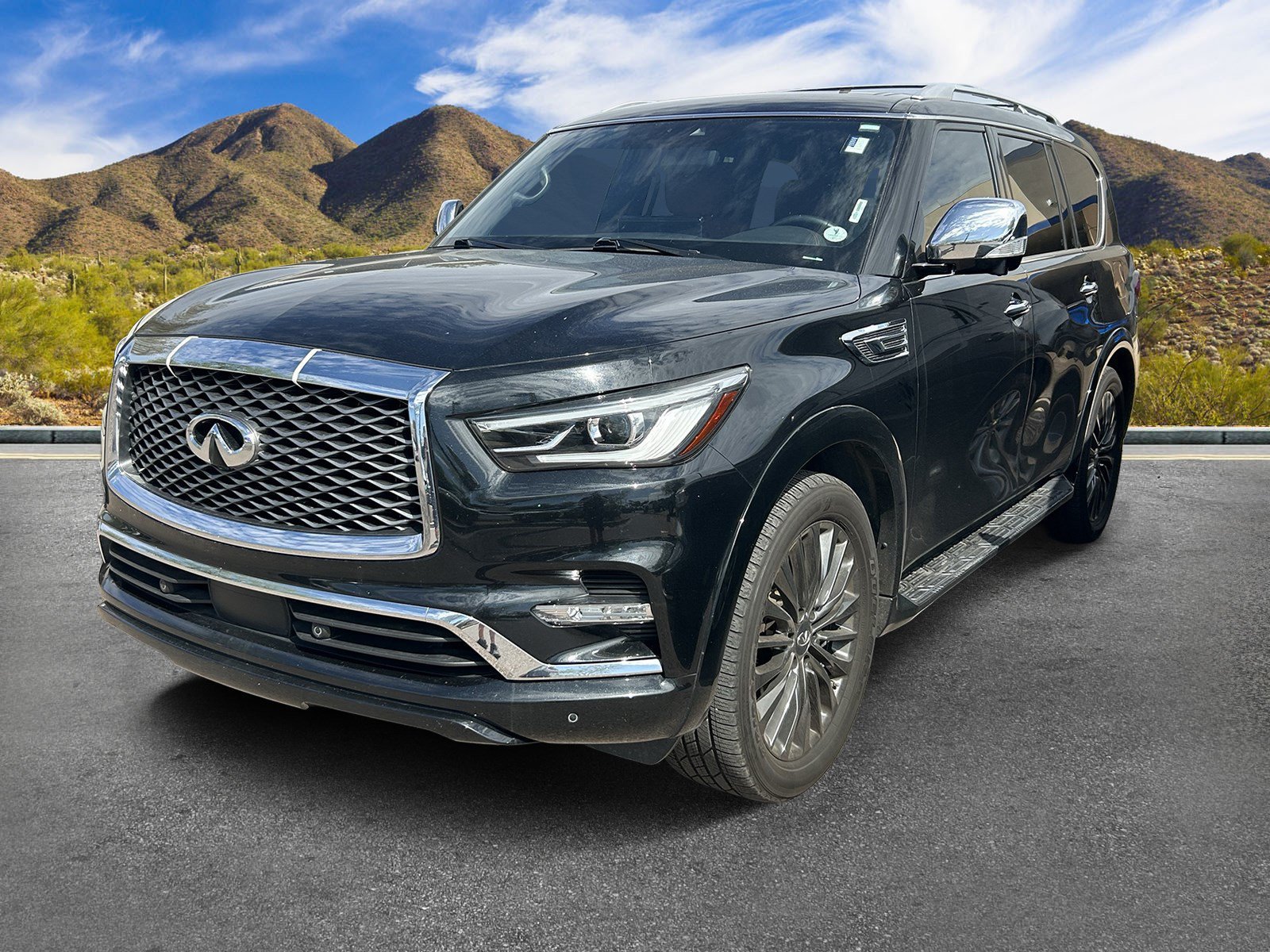 Used 2022 INFINITI QX80 Sensory w/ Cargo Package RWD image 2