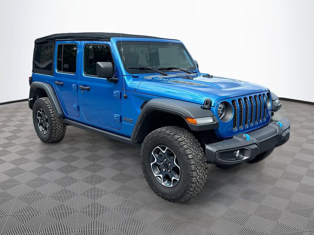 Used 2023 Jeep Wrangler Unlimited Rubicon 4xe w/ Cold Weather Group AWD/4WD image 4