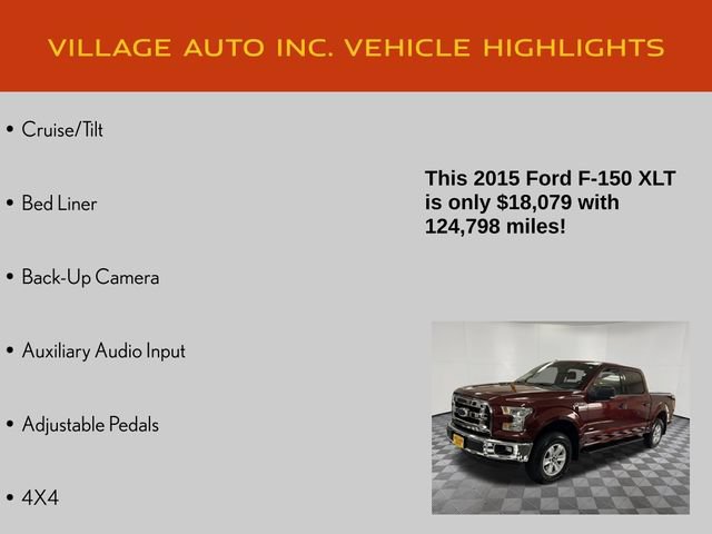 Used 2015 Ford F150 XLT w/ Equipment Group 301A Mid AWD/4WD image 14