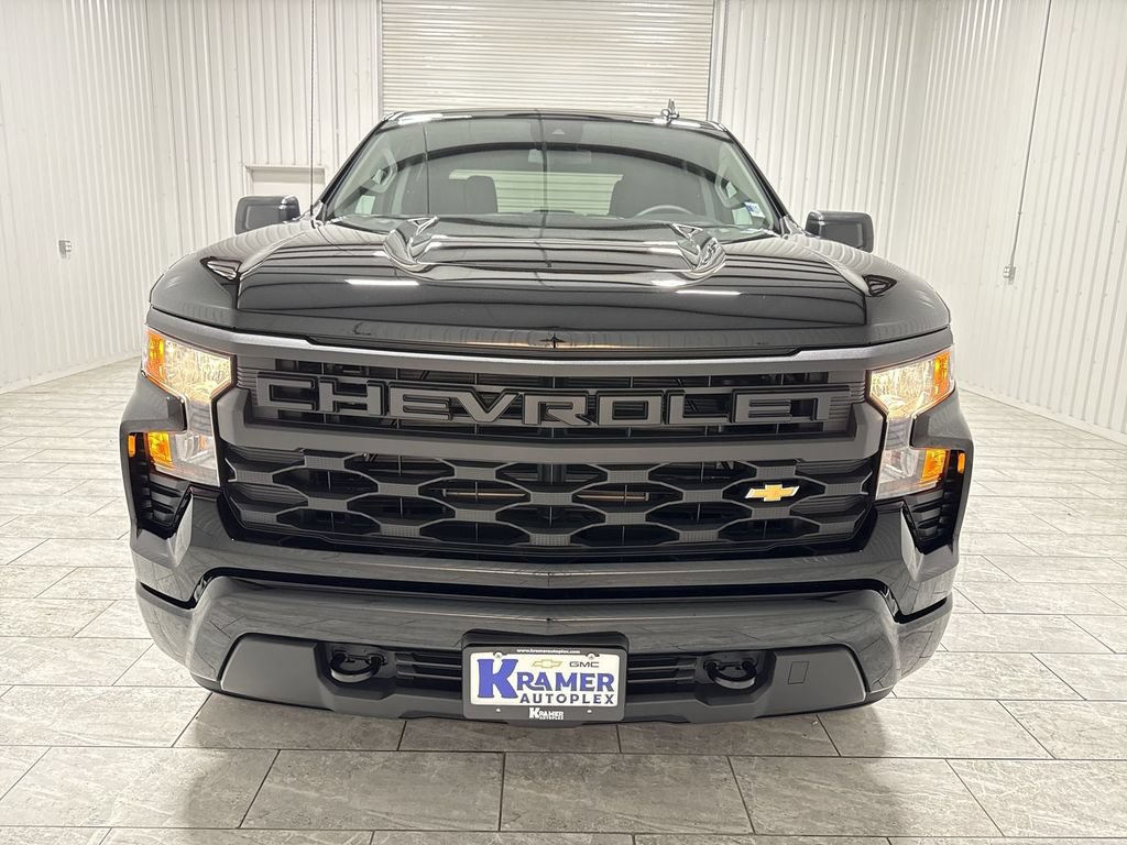 New 2026 Chevrolet Silverado 1500 Custom w/ Turbomax Blackout Package AWD/4WD image 32
