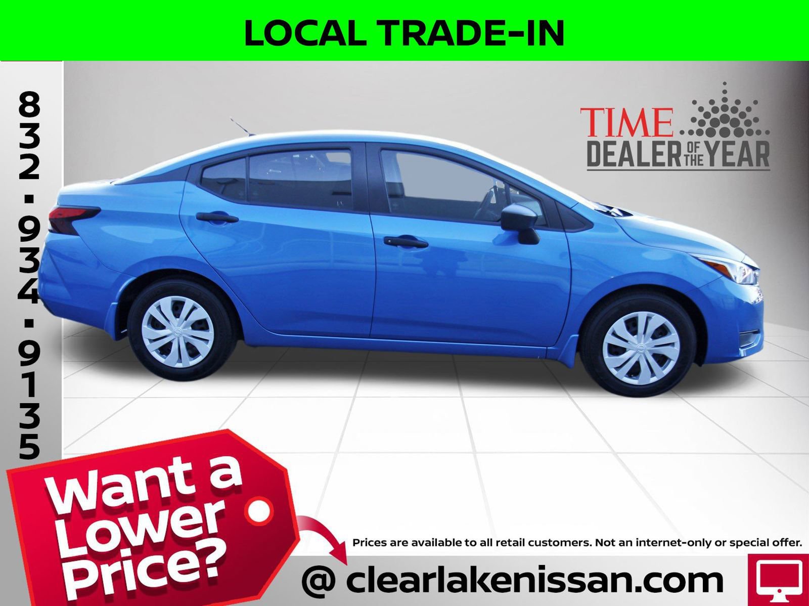 Used 2024 Nissan Versa S w/ Trunk Package image 8