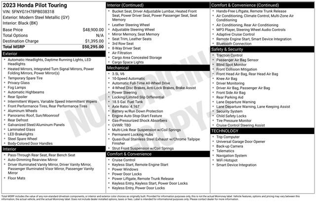 Used 2023 Honda Pilot Touring image 39
