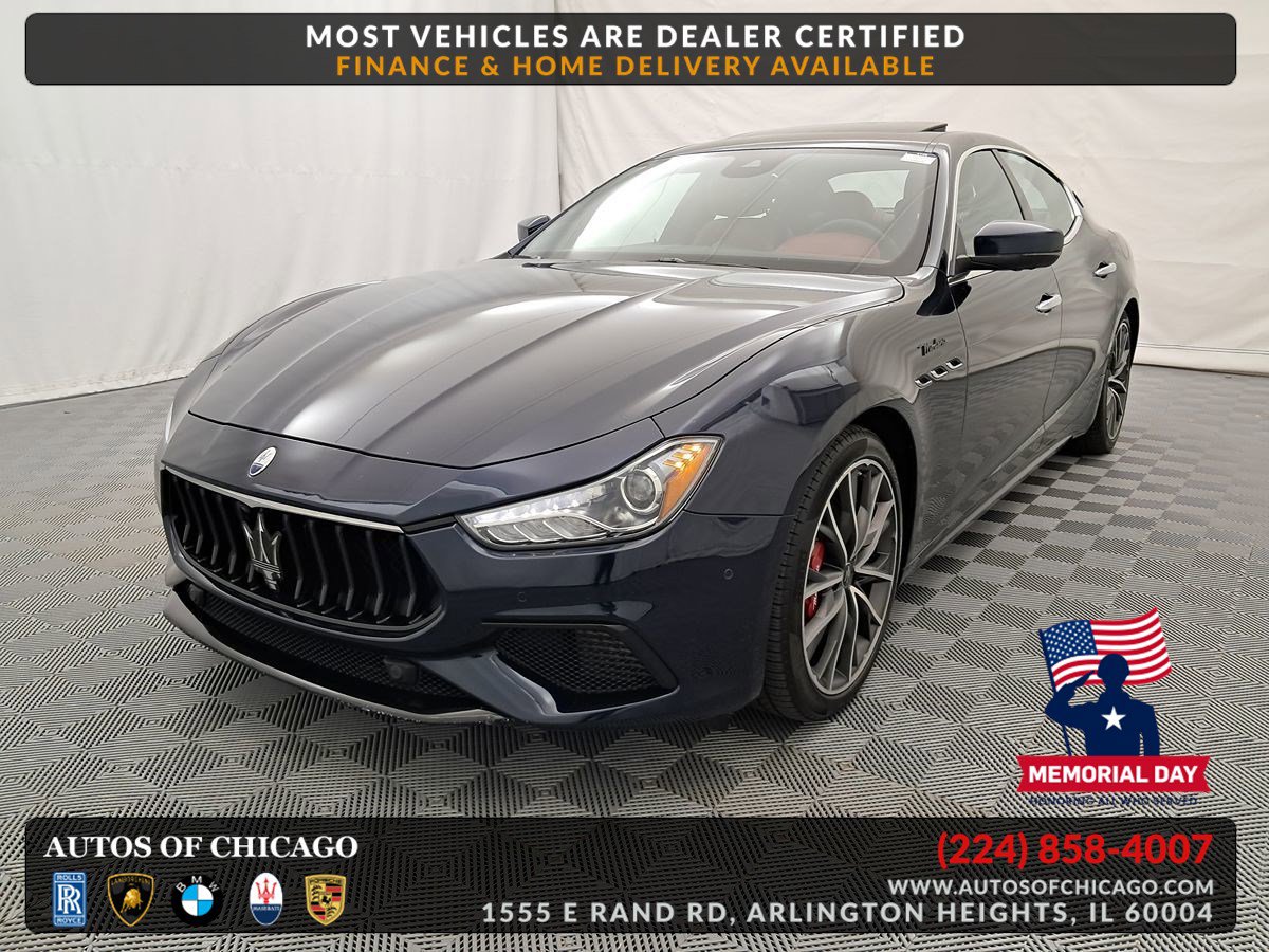 Used 2022 Maserati Ghibli Modena Q4 AWD/4WD video 1