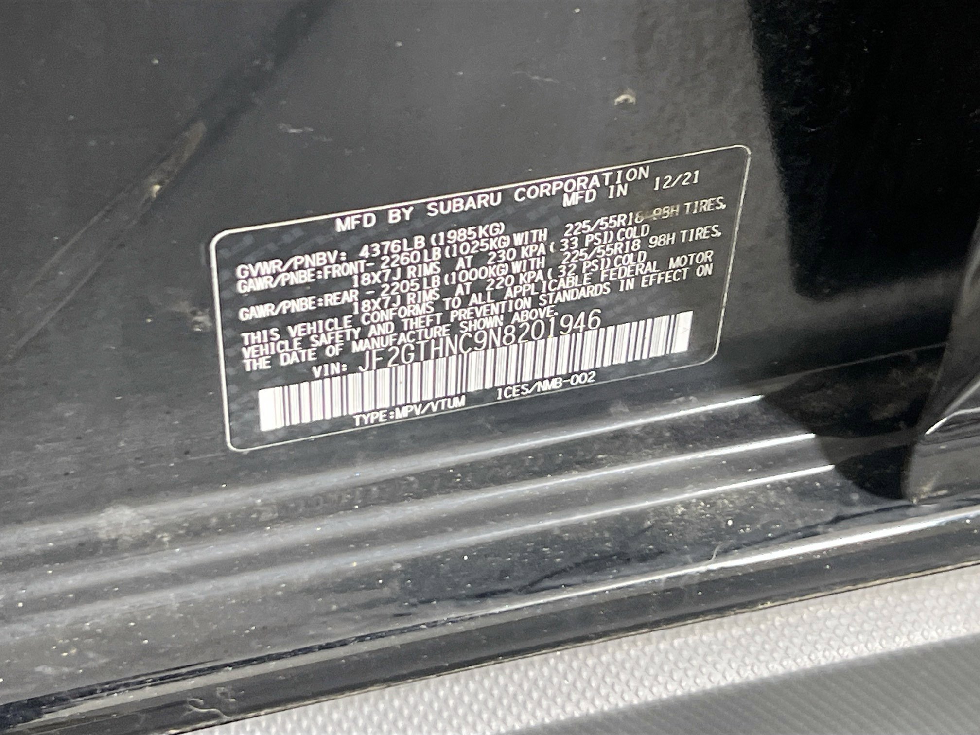 Used 2022 Subaru Crosstrek 2.5i Limited w/ Moonroof Package 2 image 32