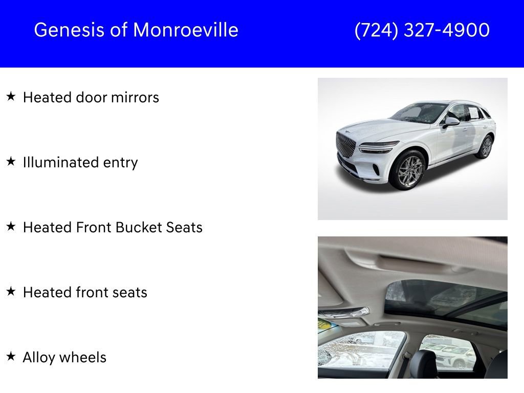 Used 2025 Genesis GV70 2.5T Select w/ Select Package image 9