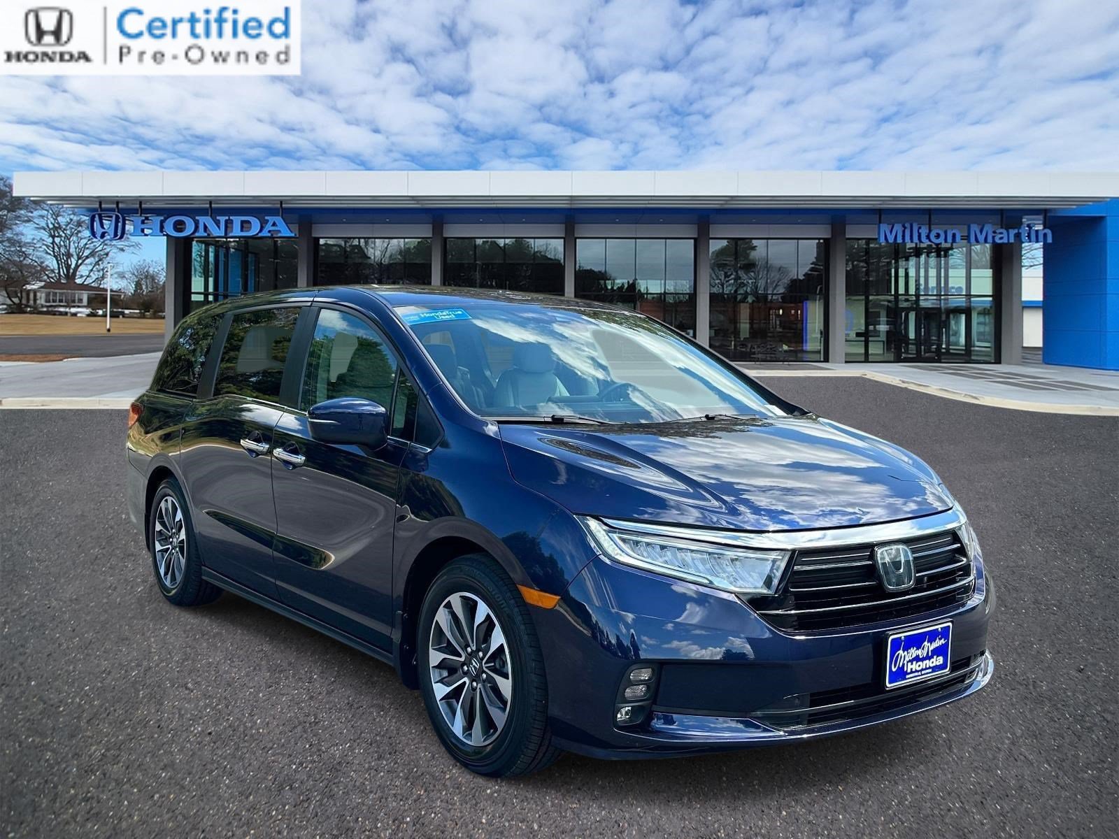 Certified 2021 Honda Odyssey EX-L