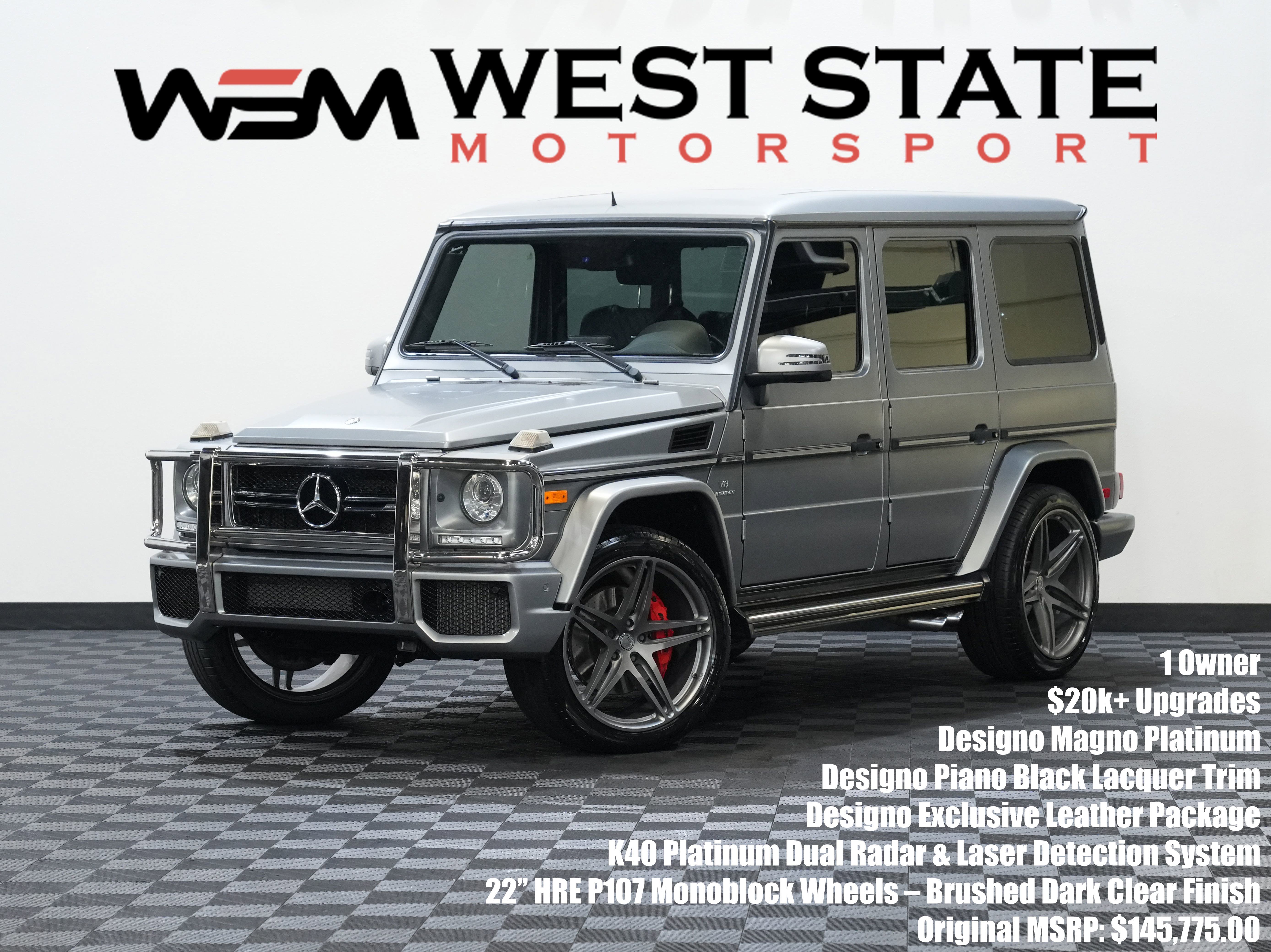Used 2016 Mercedes-Benz G 63 AMG 4MATIC