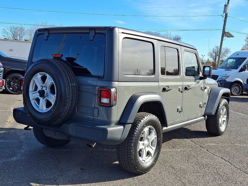 Used 2021 Jeep Wrangler Unlimited Sport AWD/4WD image 11