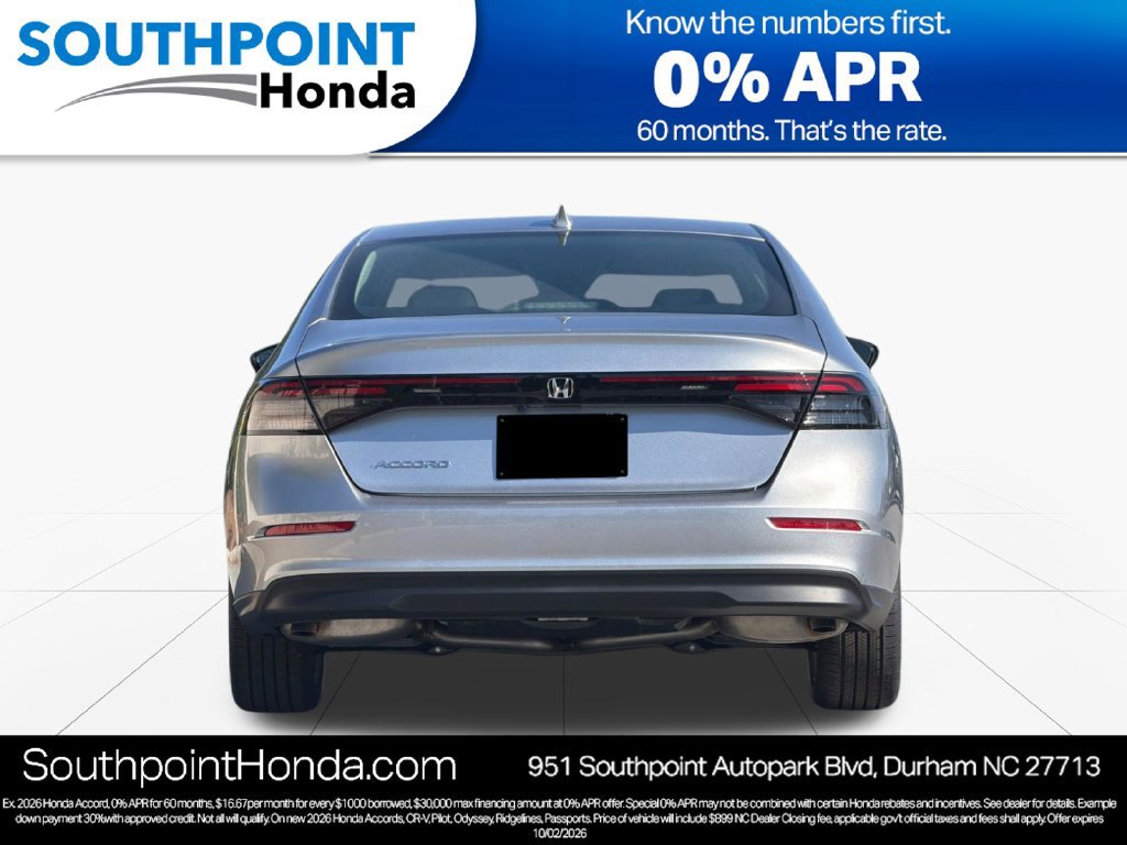 New 2026 Honda Accord LX image 5