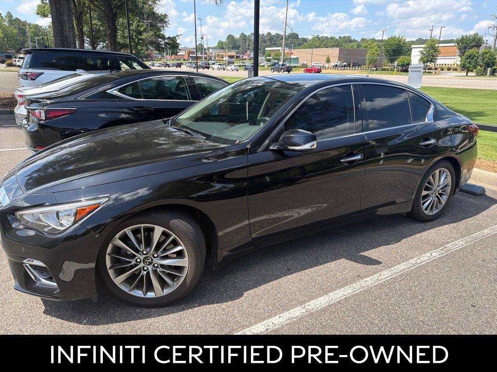 Certified 2024 INFINITI Q50 Luxe w/ Cargo Package