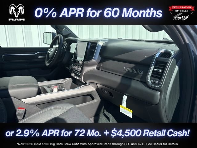 New 2026 RAM 1500 Big Horn AWD/4WD image 27