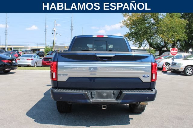 Used 2018 Ford F150 Platinum w/ Equipment Group 701A Luxury AWD/4WD image 4