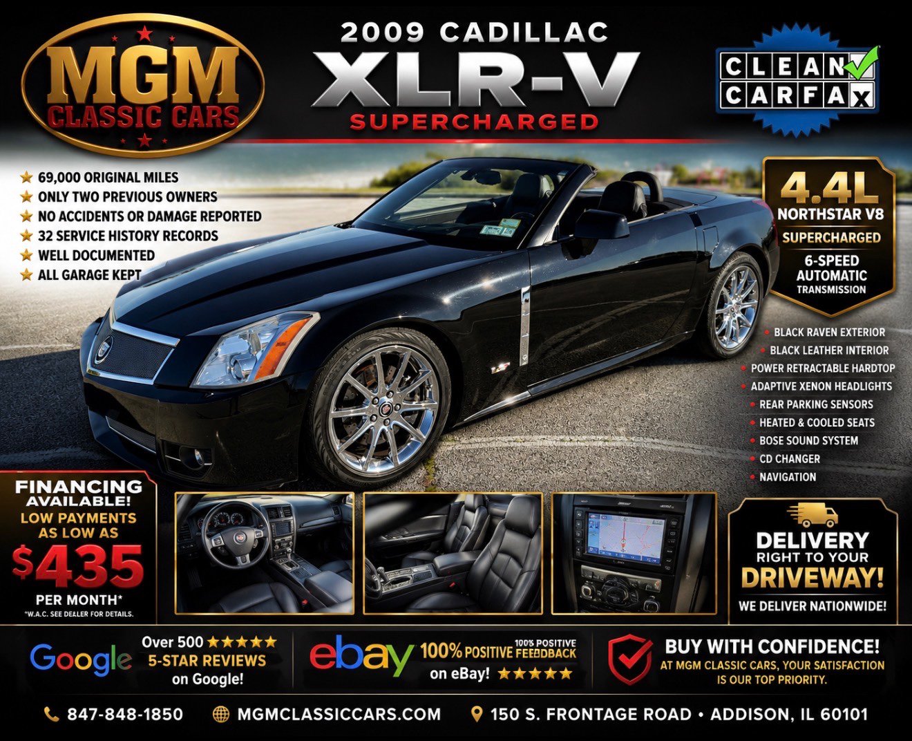 Used 2009 Cadillac XLR V