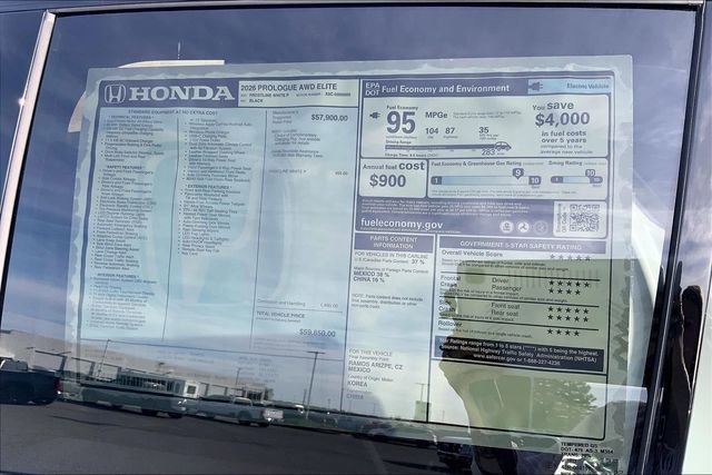 New 2026 Honda Prologue Elite image 14