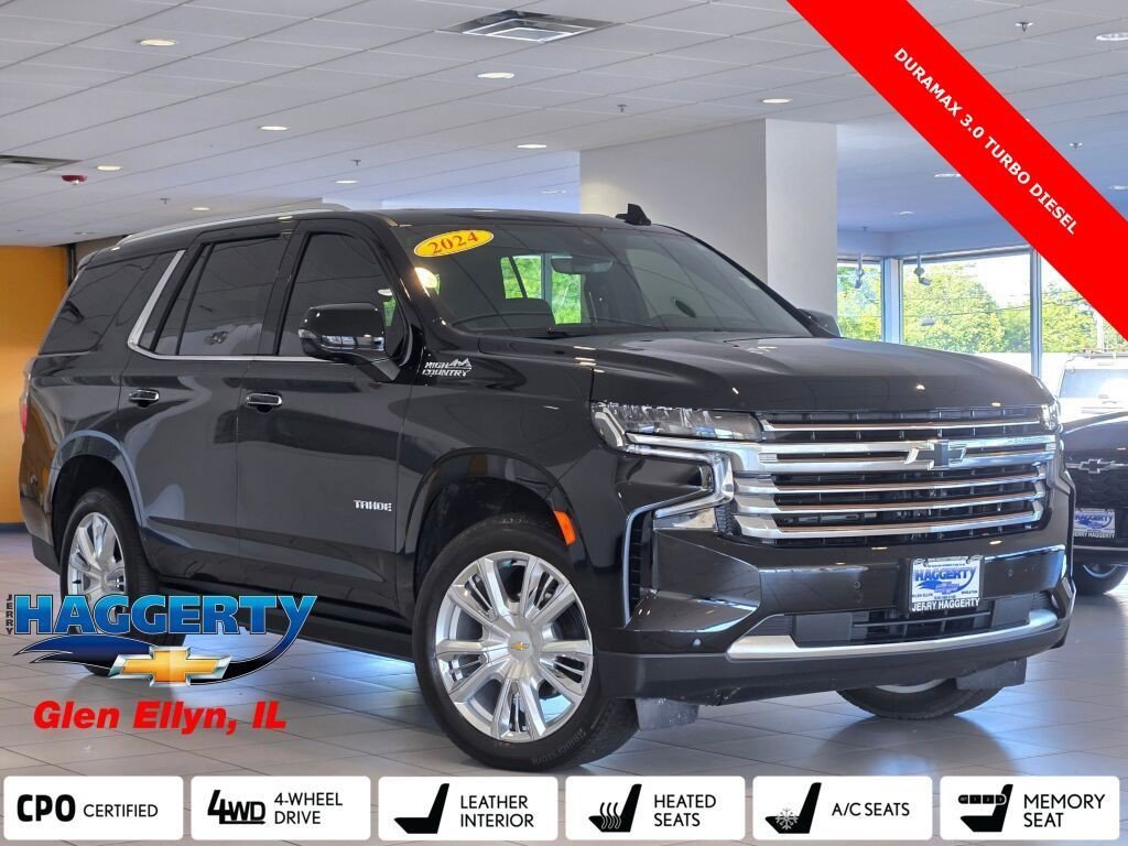 Certified 2024 Chevrolet Tahoe High Country w/ LPO, Illumination Package AWD/4WD image 1