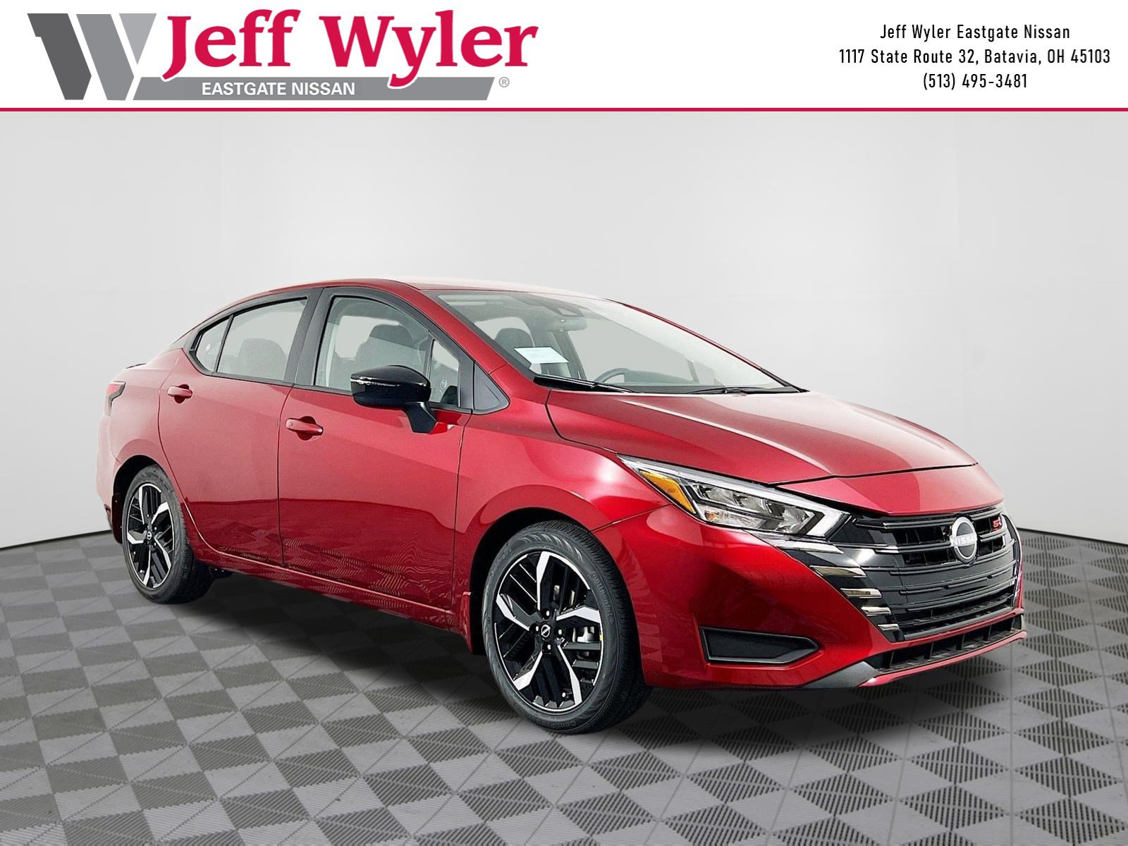 New 2025 Nissan Versa SR w/ Trunk Package FWD image 1