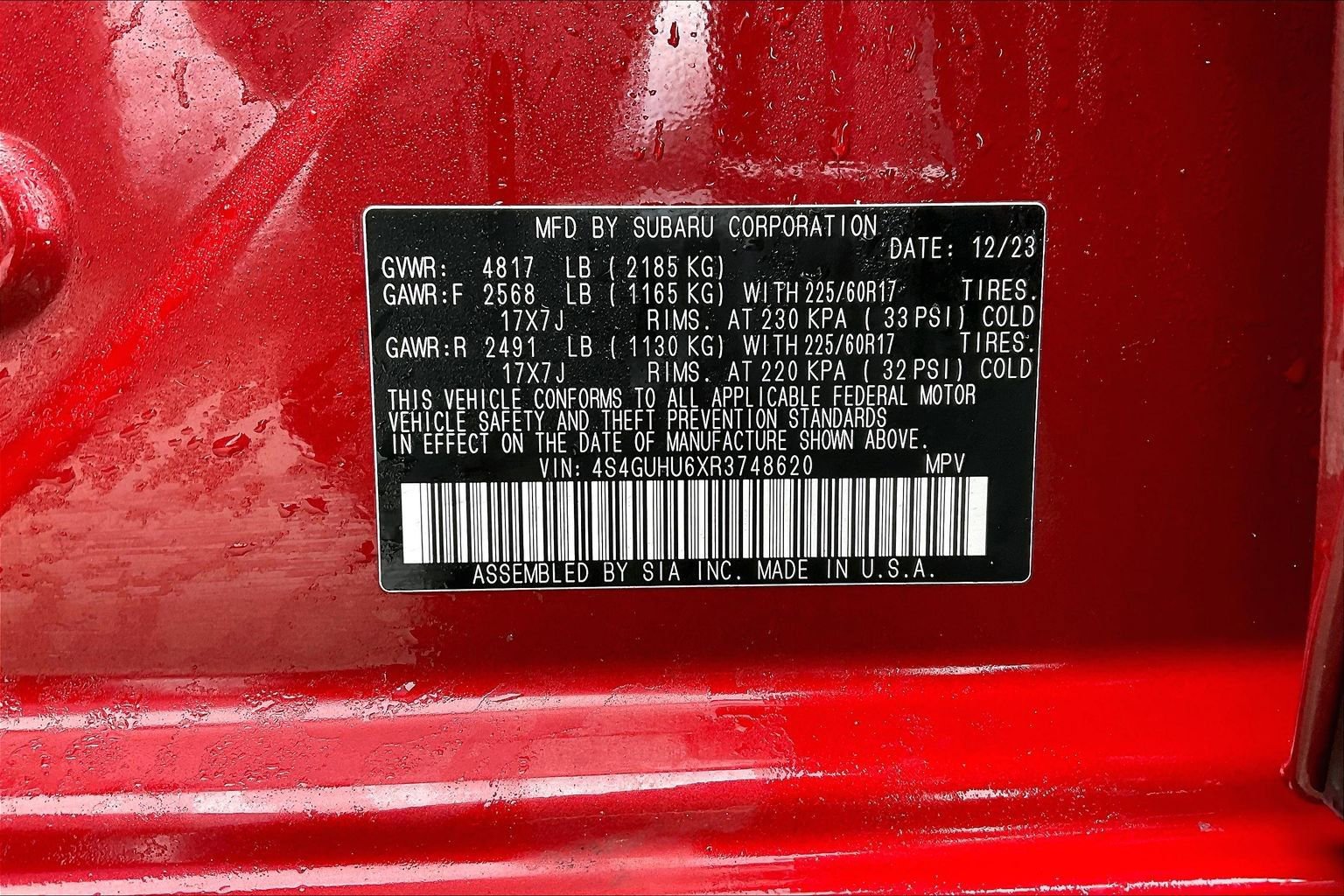 Certified 2024 Subaru Crosstrek 2.5i Wilderness w/ Wilderness Package image 33