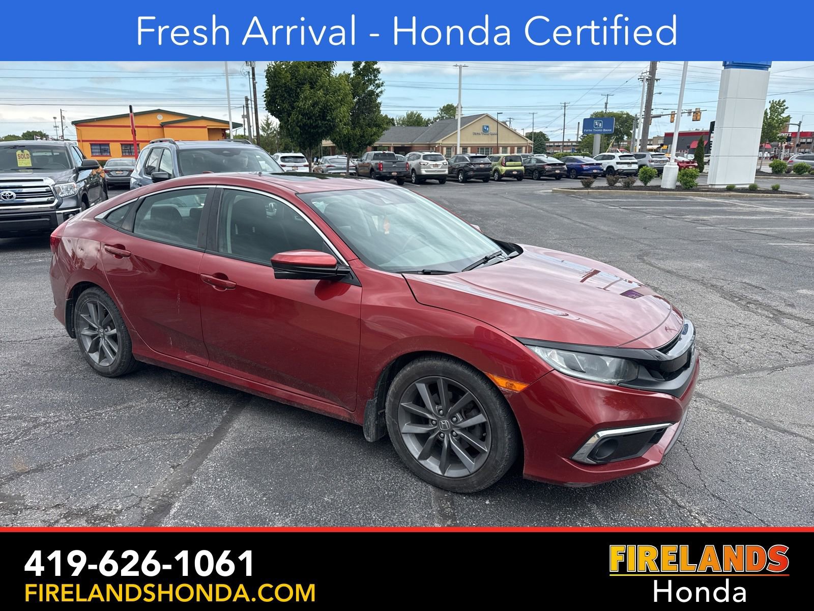 Used 2019 Honda Civic EX image 3