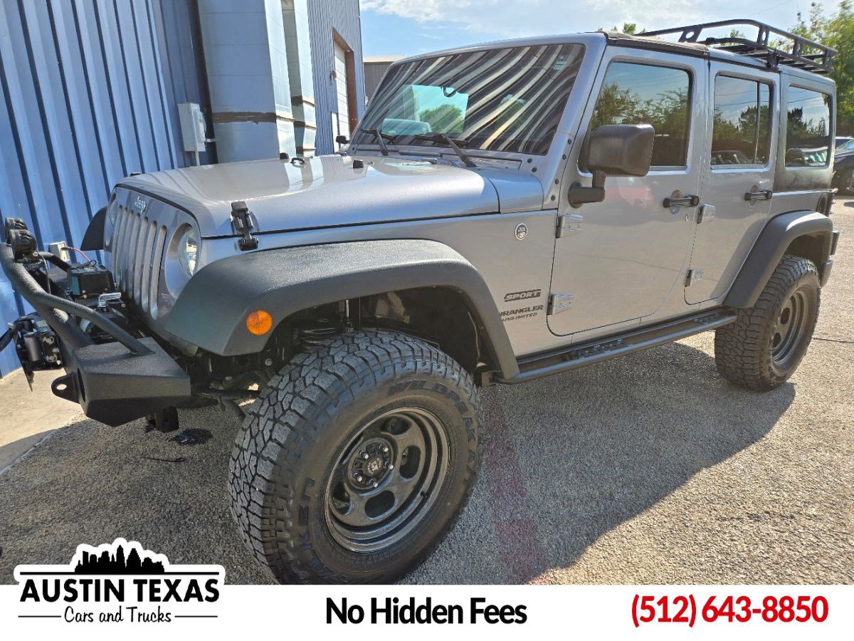 Used 2016 Jeep Wrangler Unlimited Sport w/ Quick Order Package 24S