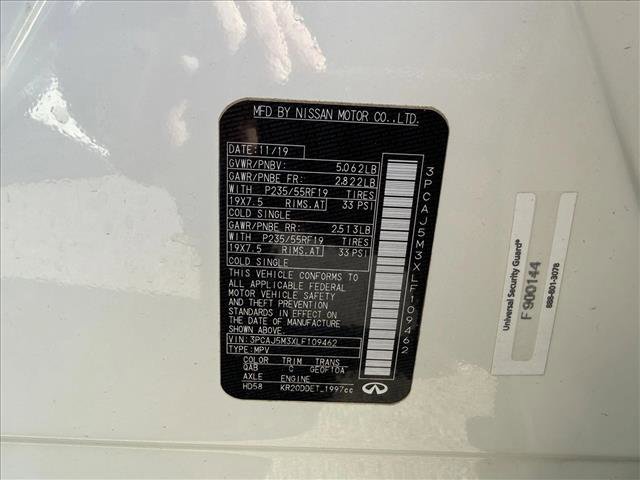 Used 2020 INFINITI QX50 Luxe w/ Navigation Package image 26