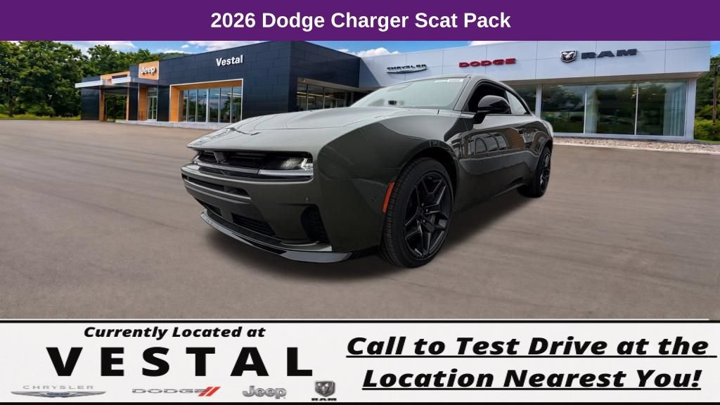 New 2026 Dodge Charger Scat Pack w/ Blacktop Package AWD/4WD image 25