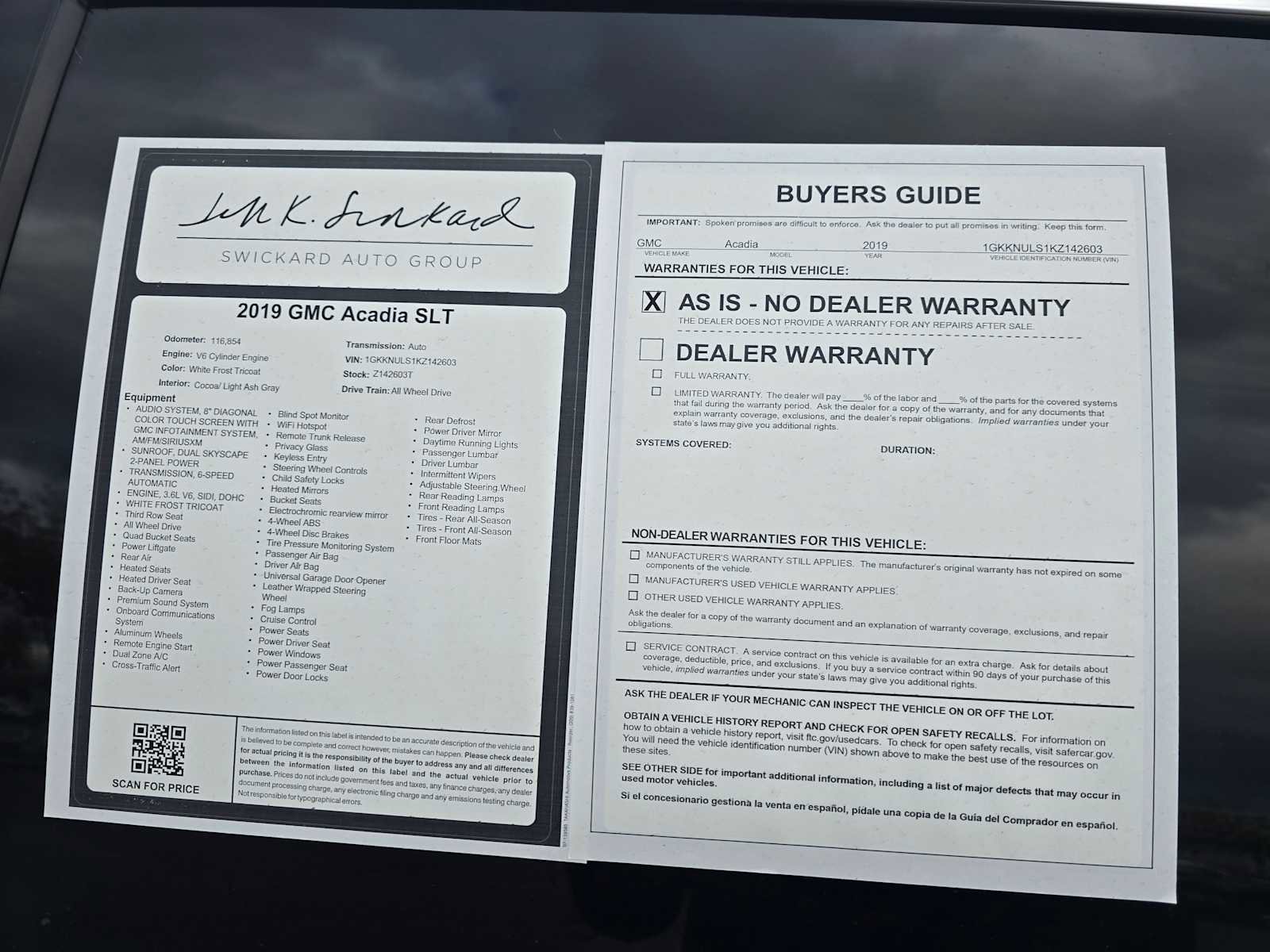 Used 2019 GMC Acadia SLT image 19