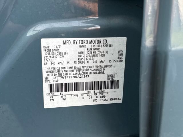 Used 2022 Ford Maverick XL w/ Equipment Group 100A Standard image 21