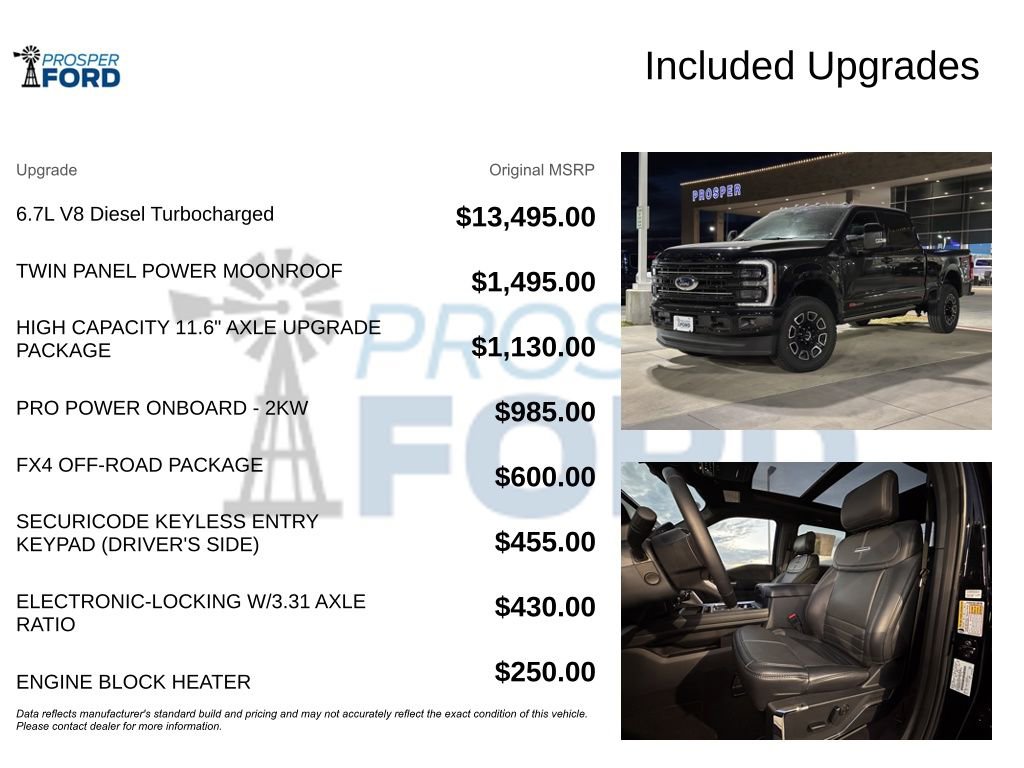 New 2026 Ford F250 Platinum image 47