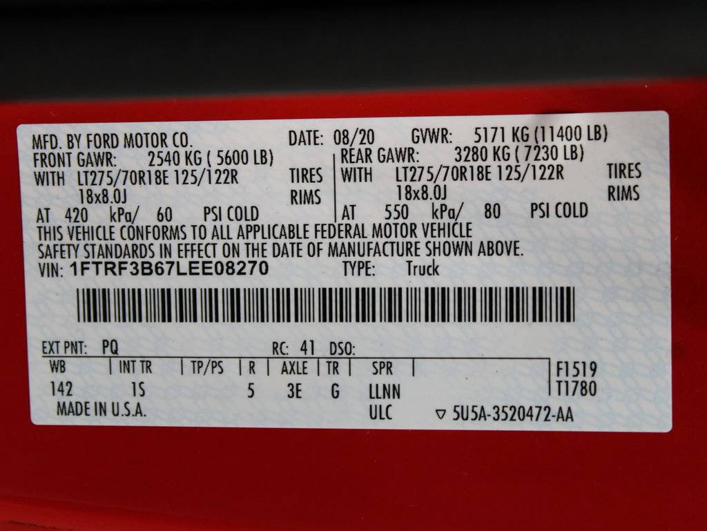 Used 2020 Ford F350 XL w/ Power Equipment Group AWD/4WD image 60