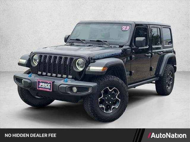 Used 2023 Jeep Wrangler Unlimited Rubicon 4xe AWD/4WD image 1