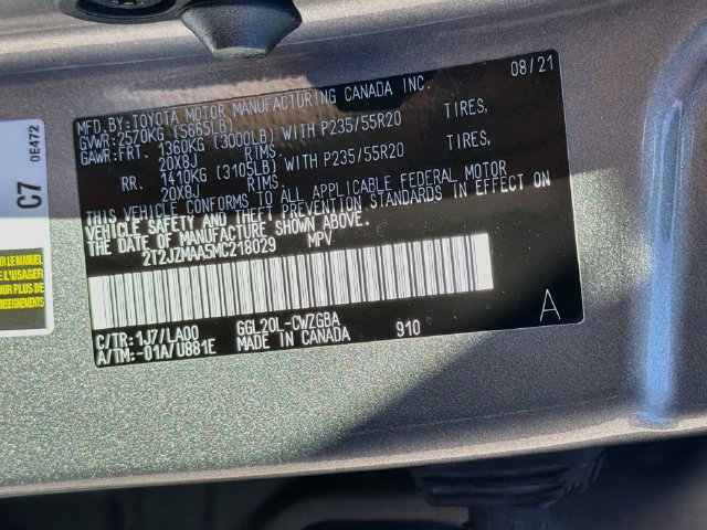 Used 2021 Lexus RX 350 FWD w/ Luxury Package image 44
