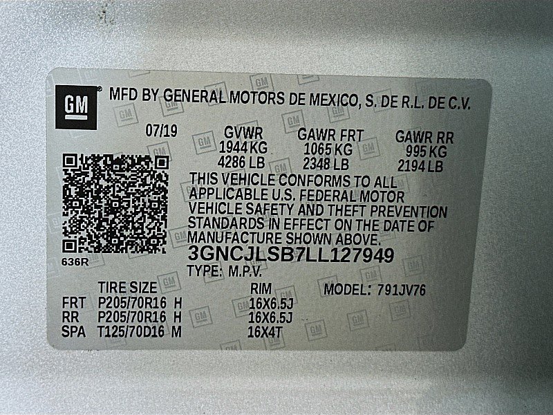 Used 2020 Chevrolet Trax LT w/ LT Convenience Package FWD image 31