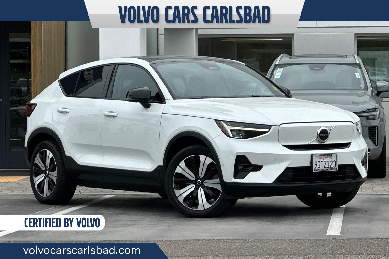 Certified 2023 Volvo C40 P8 Recharge Plus AWD/4WD image 1