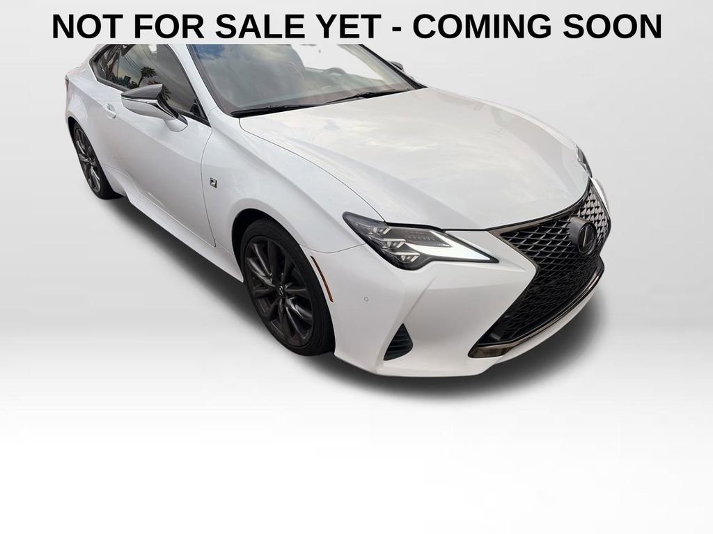 Used 2019 Lexus RC 350 F Sport