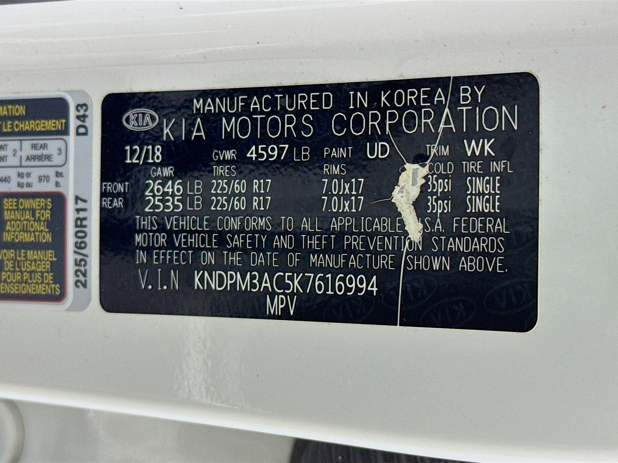 Used 2019 Kia Sportage LX image 38