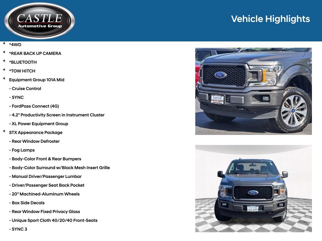 Used 2020 Ford F150 XL w/ Equipment Group 101A Mid AWD/4WD image 3