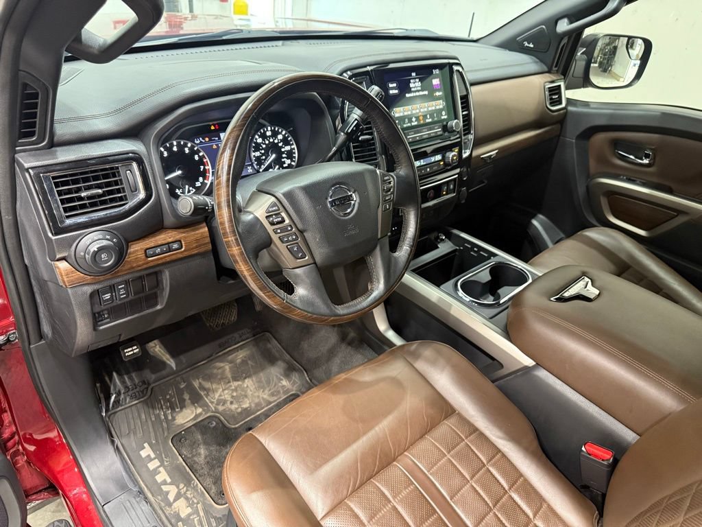 Used 2021 Nissan Titan Platinum Reserve w/ Off Road Protection Package AWD/4WD image 23