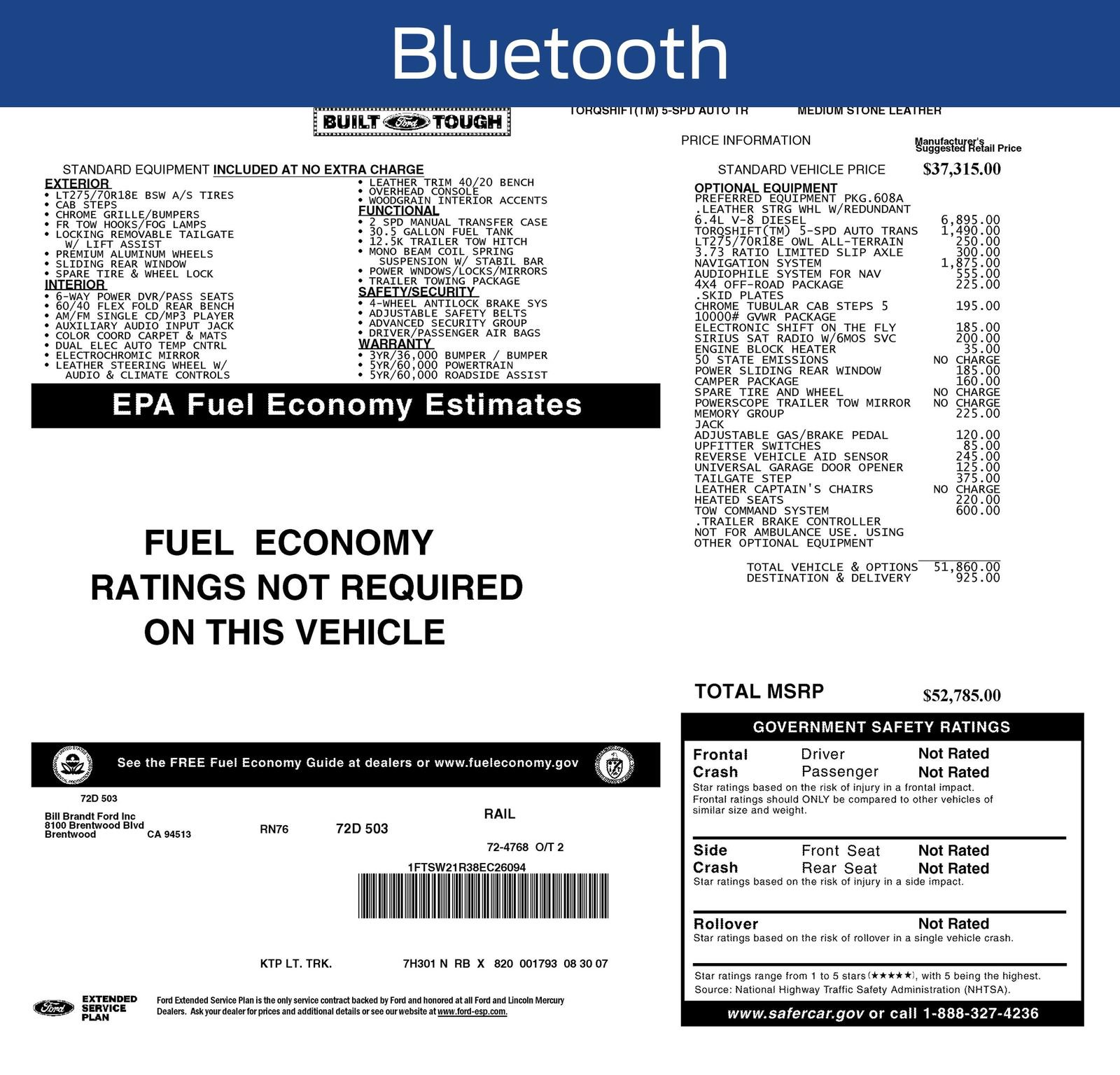 Used 2008 Ford F250 Lariat AWD/4WD image 20